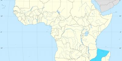 Мозамбіцька протока карта Африки