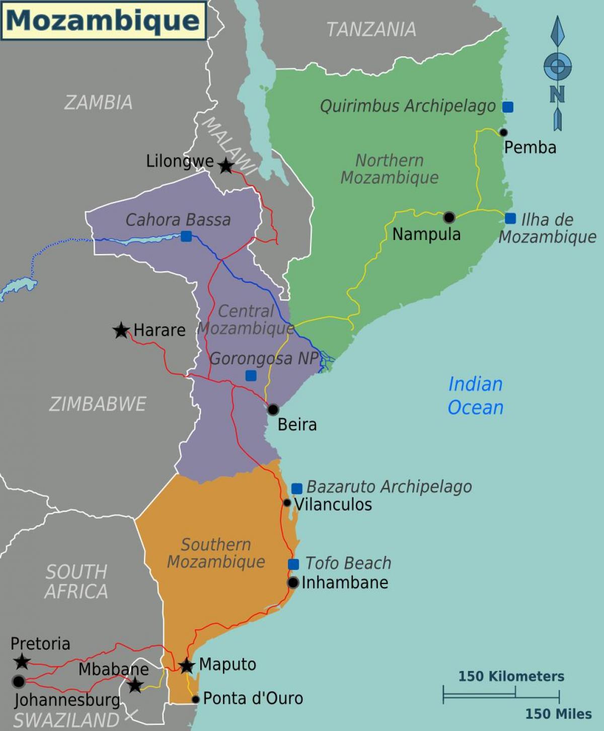 пляжі Мозамбіку у мапуту